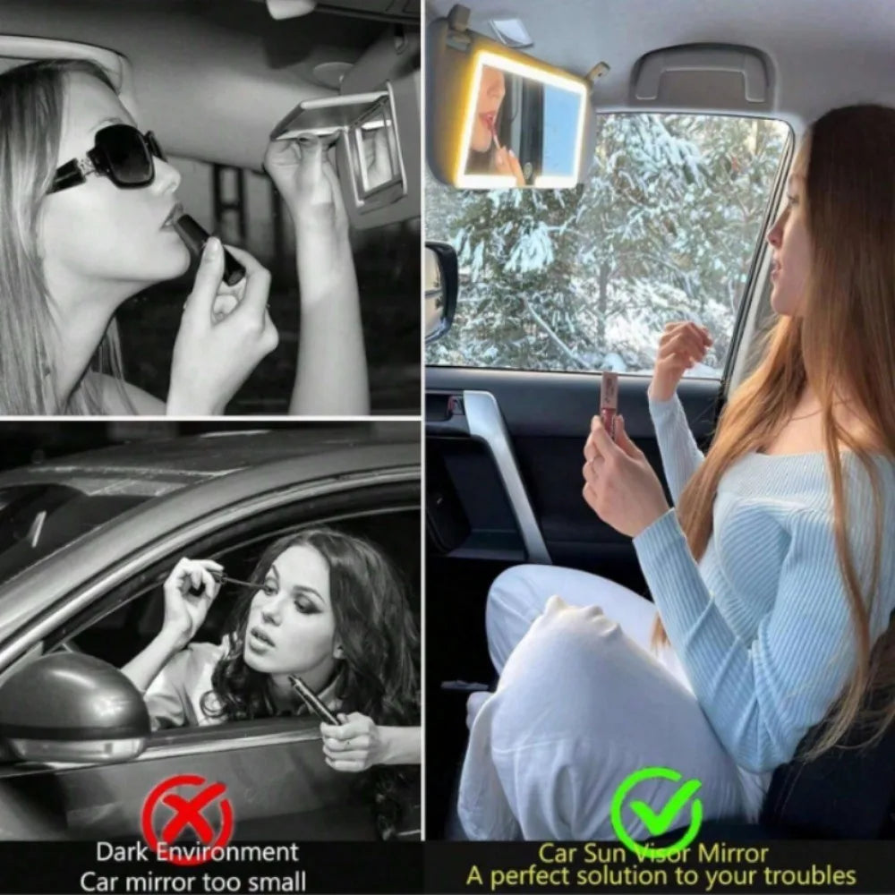 Miroir LED Voiture HD