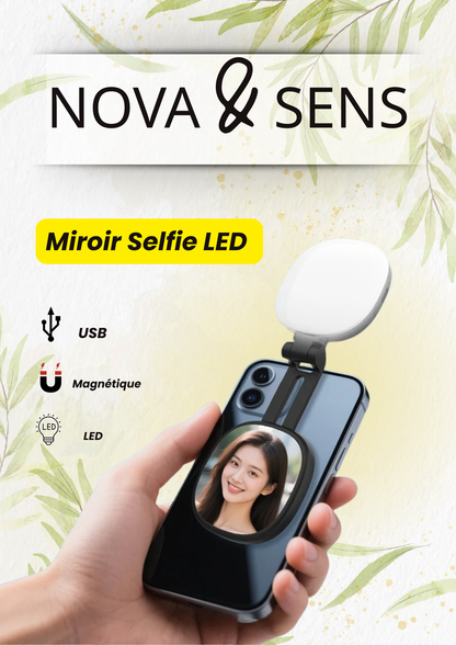 Miroir Selfie LED