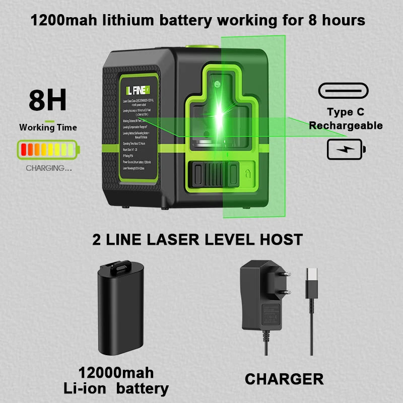 Niveau Laser 2 Lignes