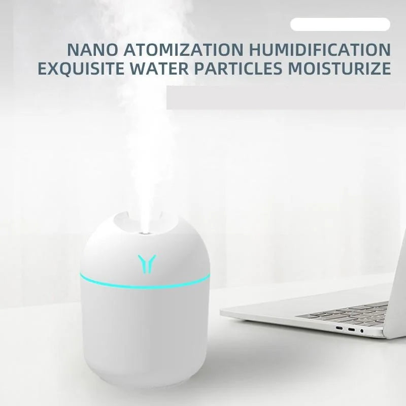 Diffuseur d’Arômes - Mini Humidificateur USB avec LED