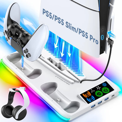 Station Multifonction pour PS5 / PS5 Slim / PS5 Pro