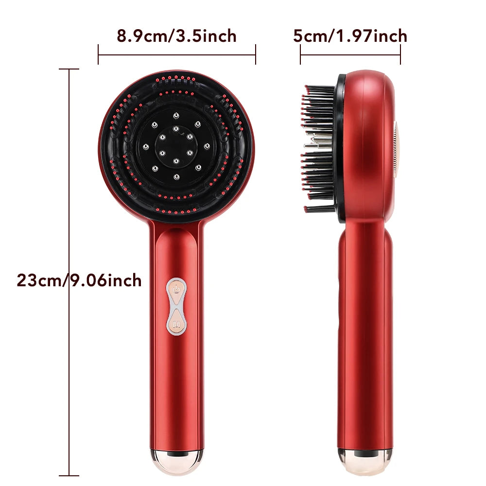 Brosse de Massage Vibrante Électrique