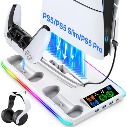 Station Multifonction pour PS5 / PS5 Slim / PS5 Pro