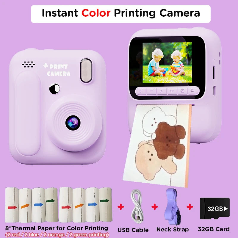 Appareil photo instantané pour enfants