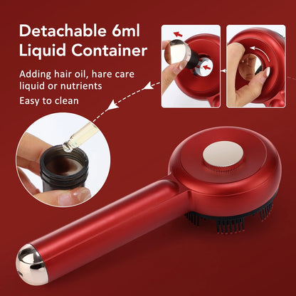 Brosse de Massage Vibrante Électrique