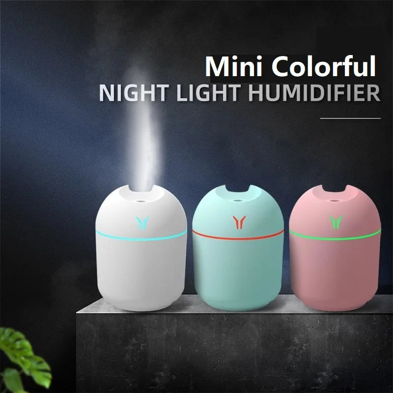 Diffuseur d’Arômes - Mini Humidificateur USB avec LED