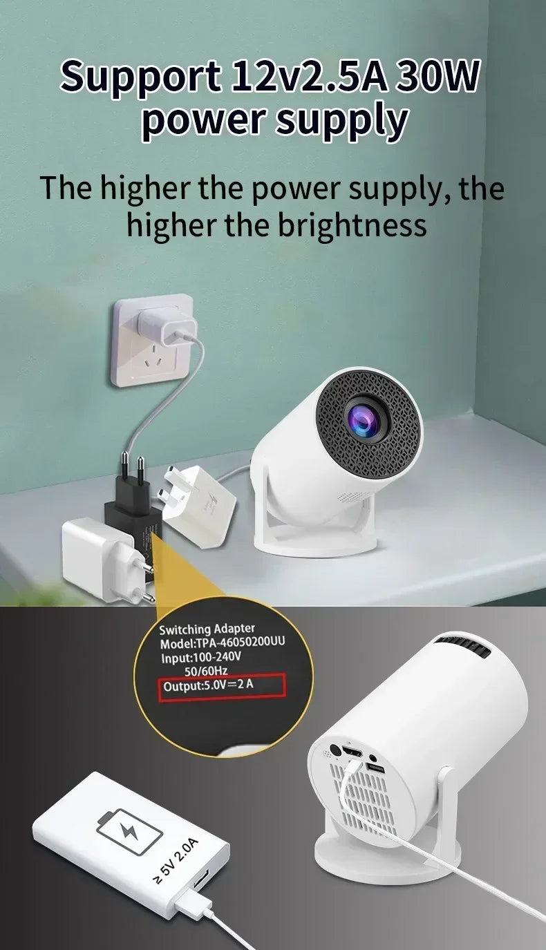 Projecteur Portable HY300 – 1080P HD