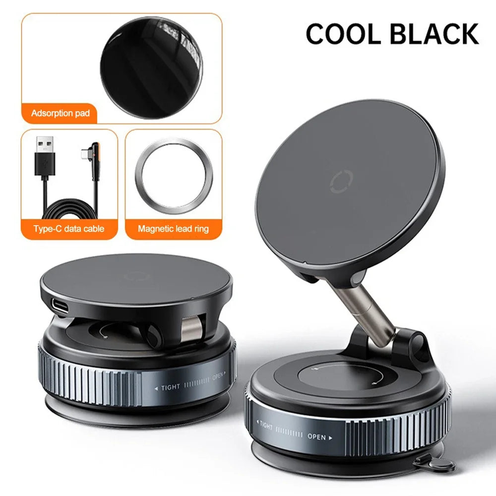 Support Voiture Magnétique Rotation 360° & Charge Rapide