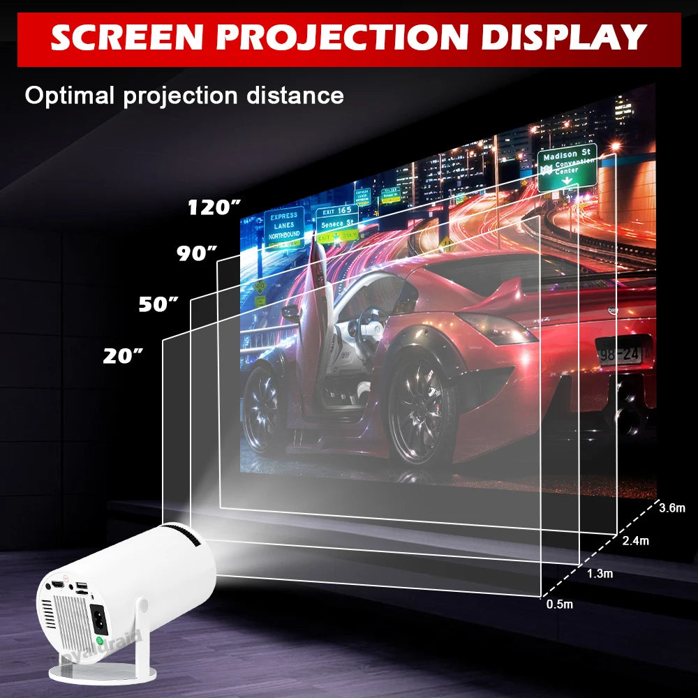 P90 MAX Vidéo projecteur gaming 4K + 19000 jeux