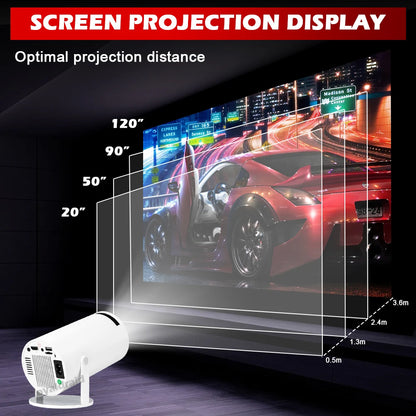 P90 MAX Vidéo projecteur gaming 4K + 19000 jeux