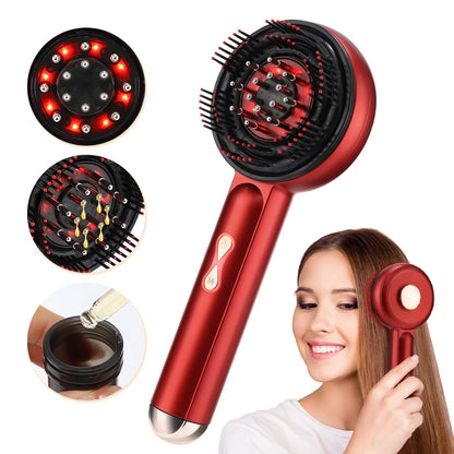 Brosse de Massage Vibrante Électrique