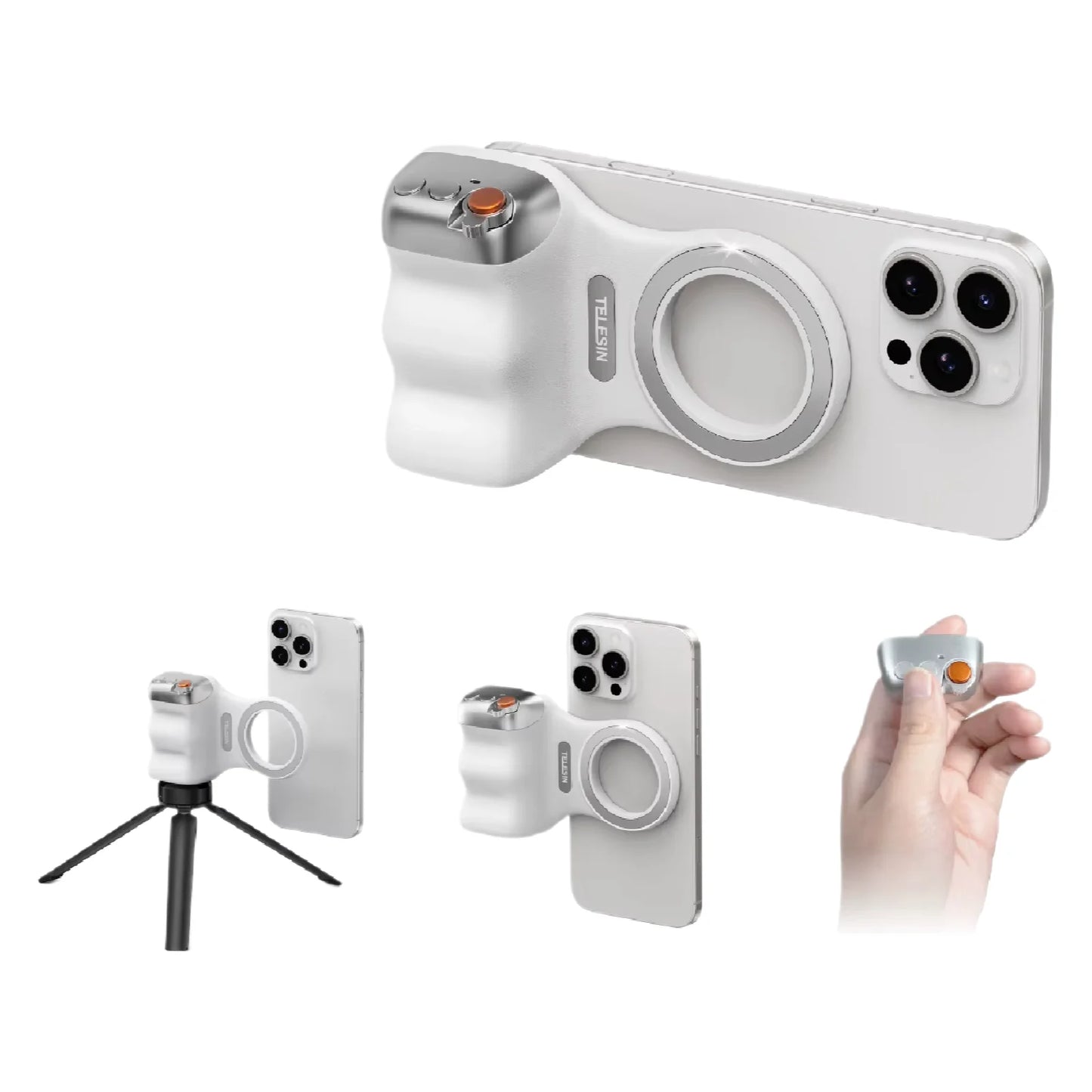 Poignée magnétique Bluetooth pour iPhone photo & vidéo