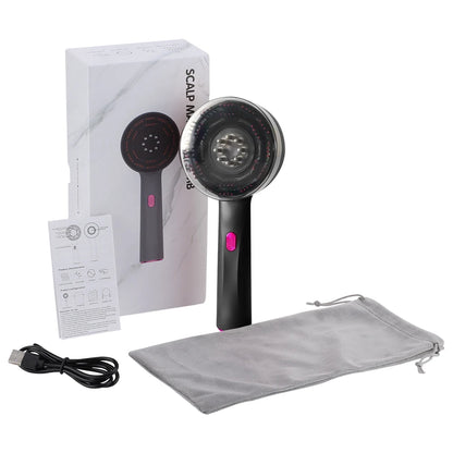 Brosse de Massage Vibrante Électrique