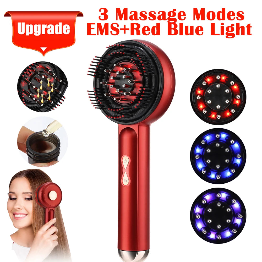 Brosse de Massage Vibrante Électrique