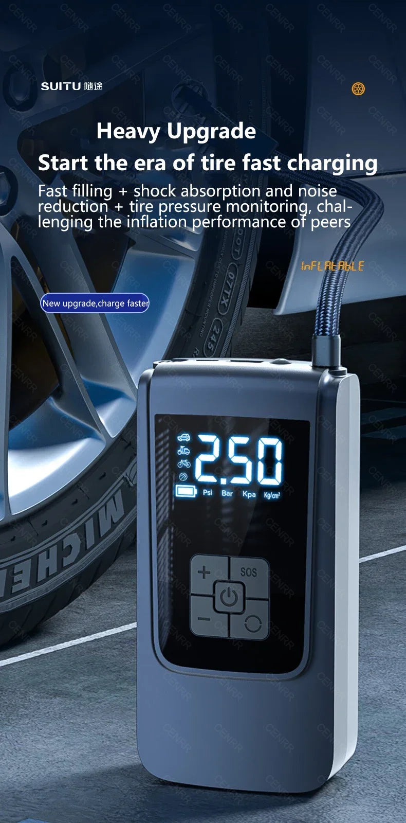 Compresseur d’Air Portable Intelligent