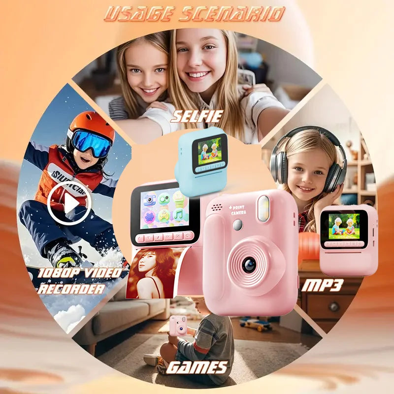 Appareil photo instantané pour enfants