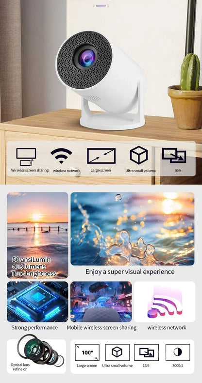 Projecteur Portable HY300 – 1080P HD