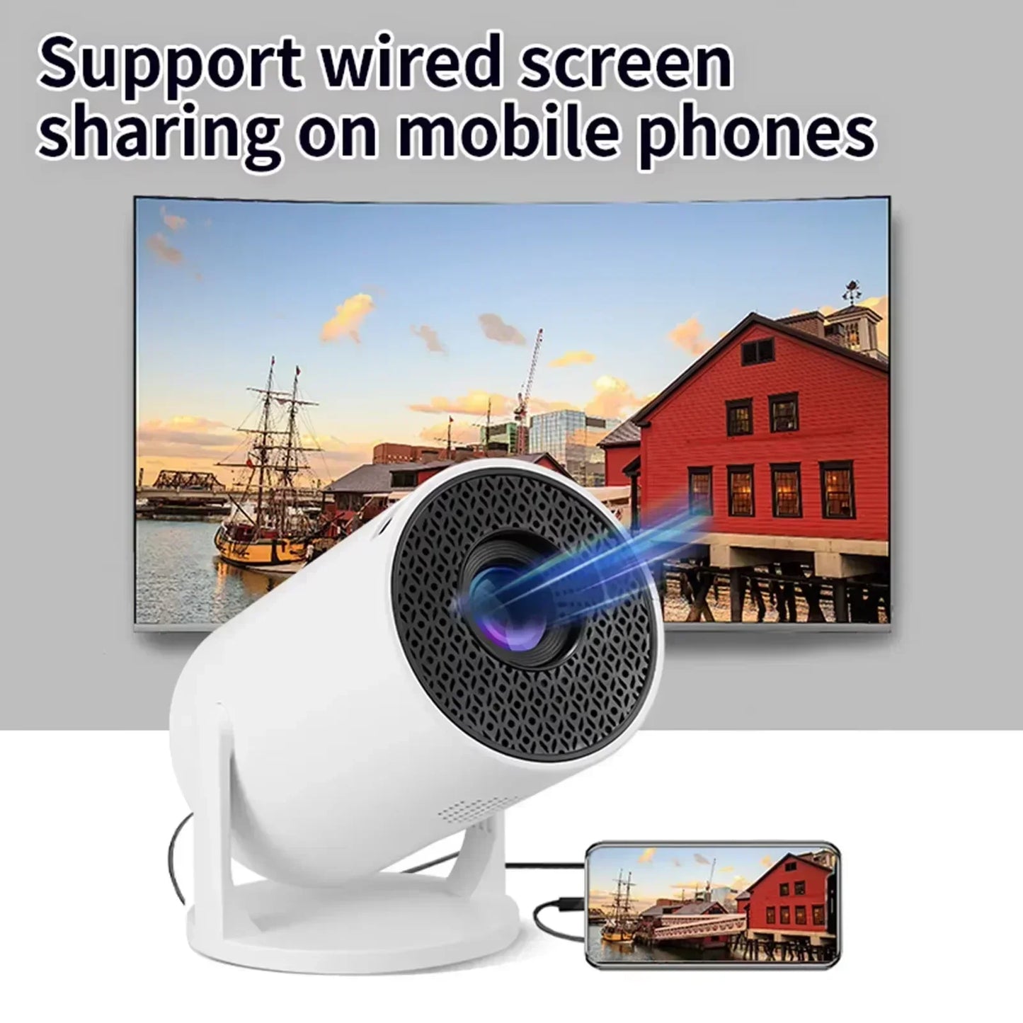 Projecteur Portable HY300 – 1080P HD