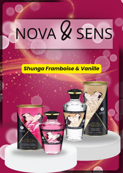 Shunga Framboise et vanille