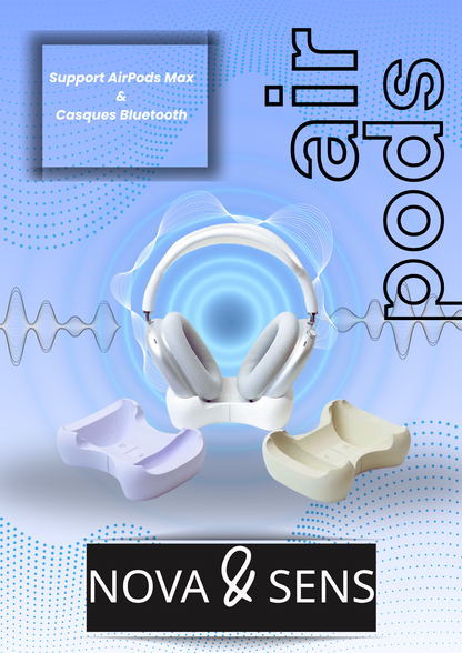 Support AirPods Max & Casques Bluetooth