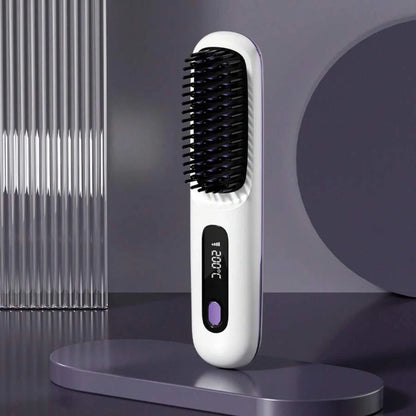 BROSSE CHAUFFANTE DÉMÉLANTE
