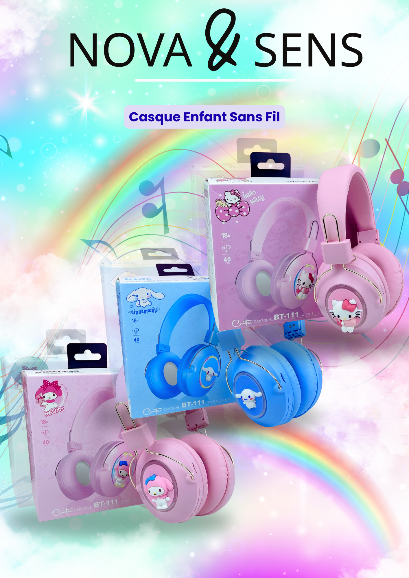 Casque Enfant Sans Fil