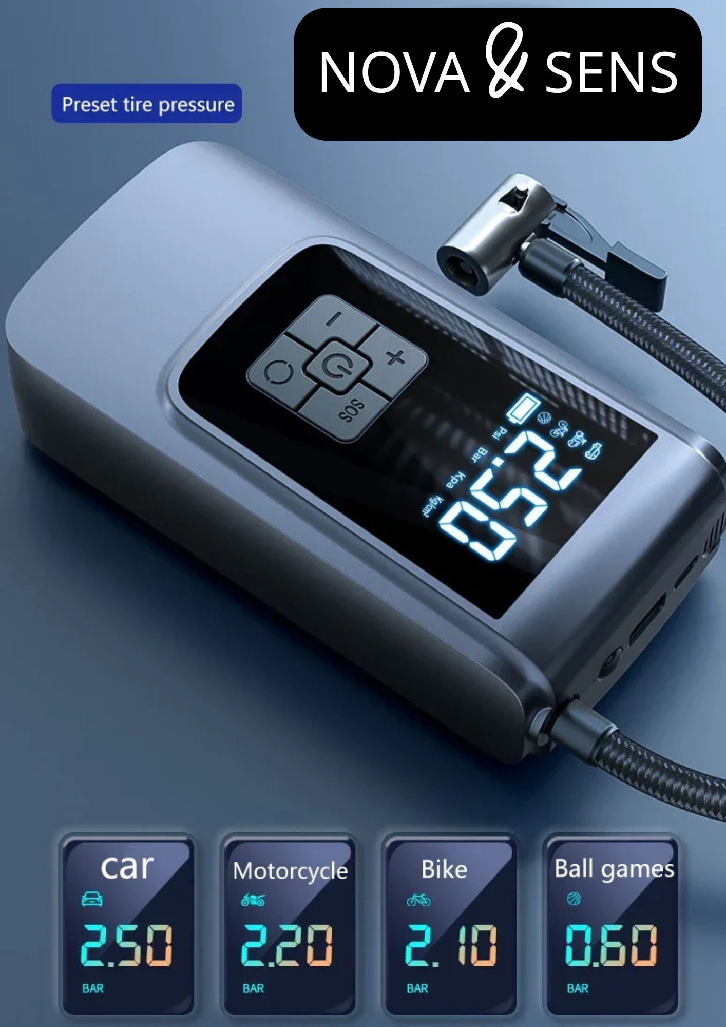 Compresseur d’Air Portable Intelligent