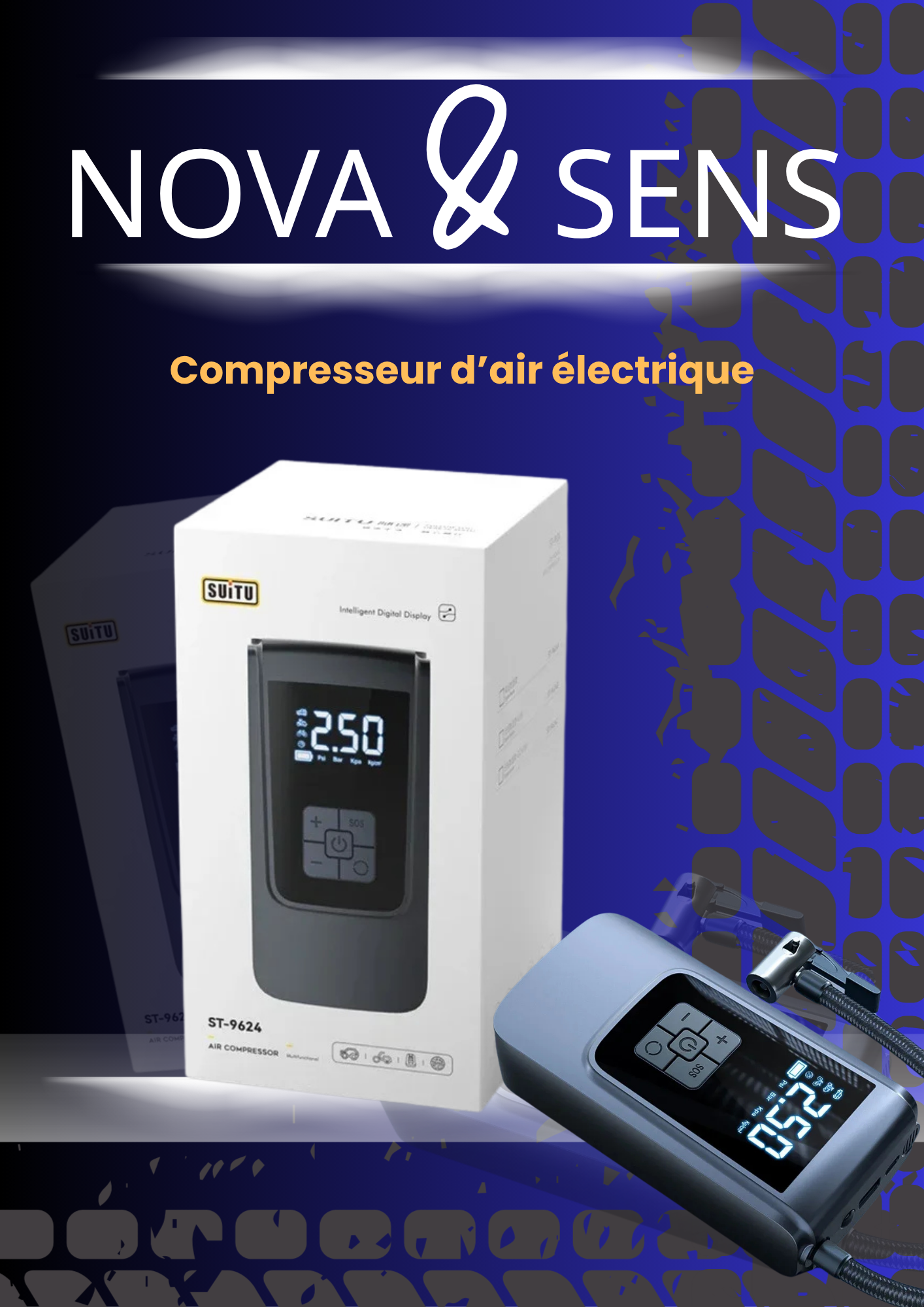 Compresseur d’Air Portable Intelligent