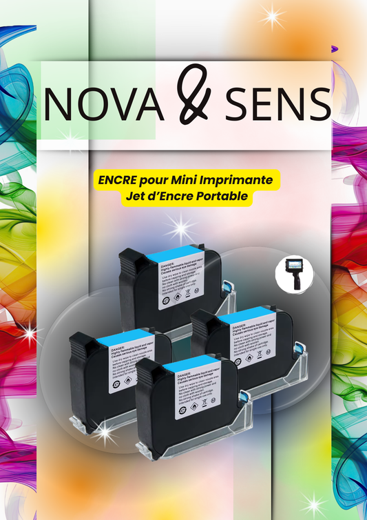 Cartouche d’Encre de Remplacement – Mini Imprimante Portable
