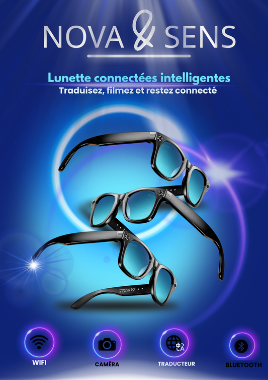 Lunettes connectées intelligentes