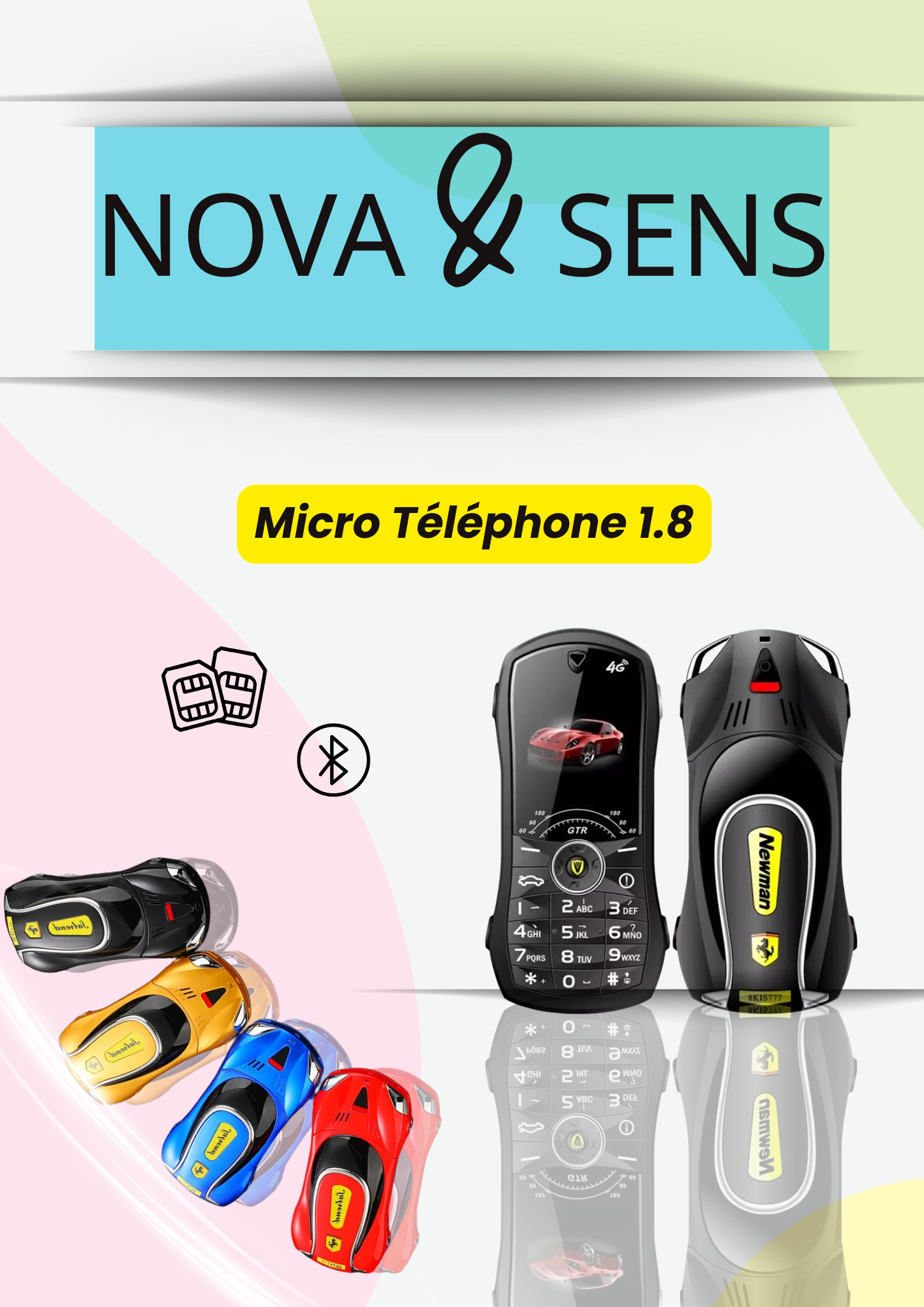 Micro Téléphone 1.8