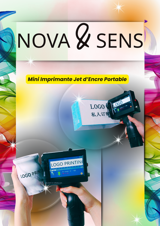 Mini Imprimante Jet d’Encre Portable