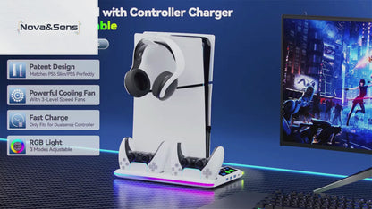 Station Multifonction pour PS5 / PS5 Slim / PS5 Pro