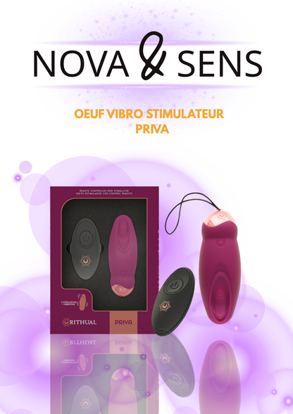 Œuf Vibro-Stimulateur PRIVA