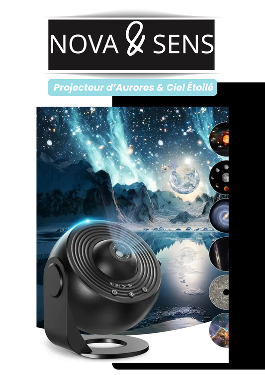 Projecteur d’Aurores & Ciel Étoilé