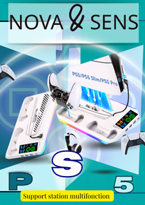 Station Multifonction pour PS5 / PS5 Slim / PS5 Pro