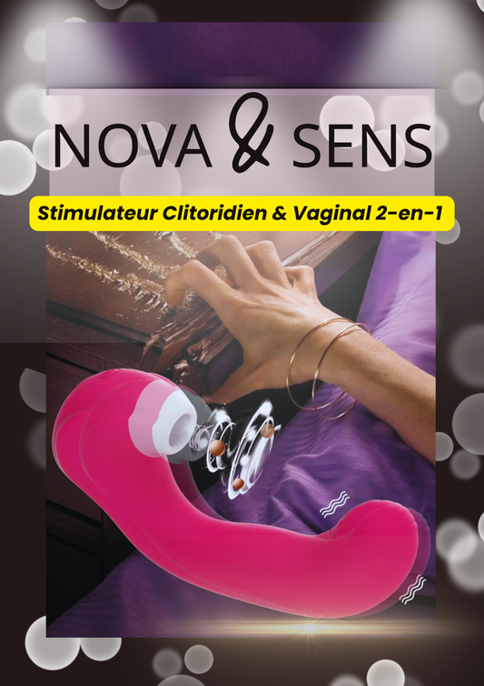 Stimulateur Clitoridien & Vaginal 2-en-1